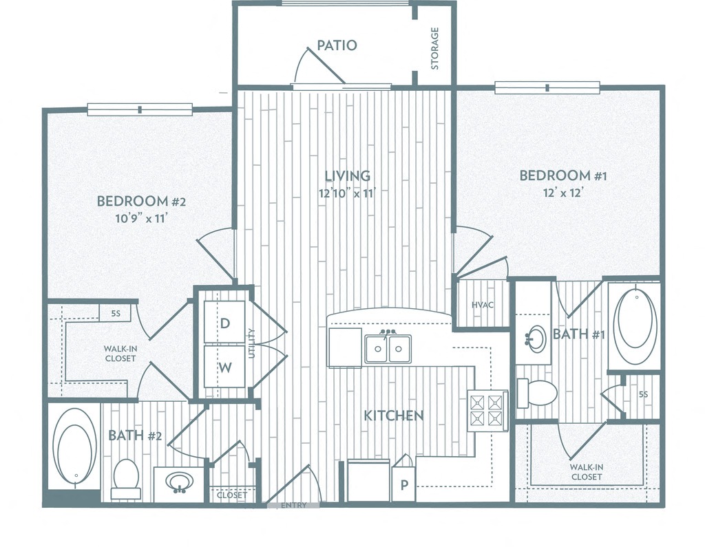 B1 - Amsterdam floor plan